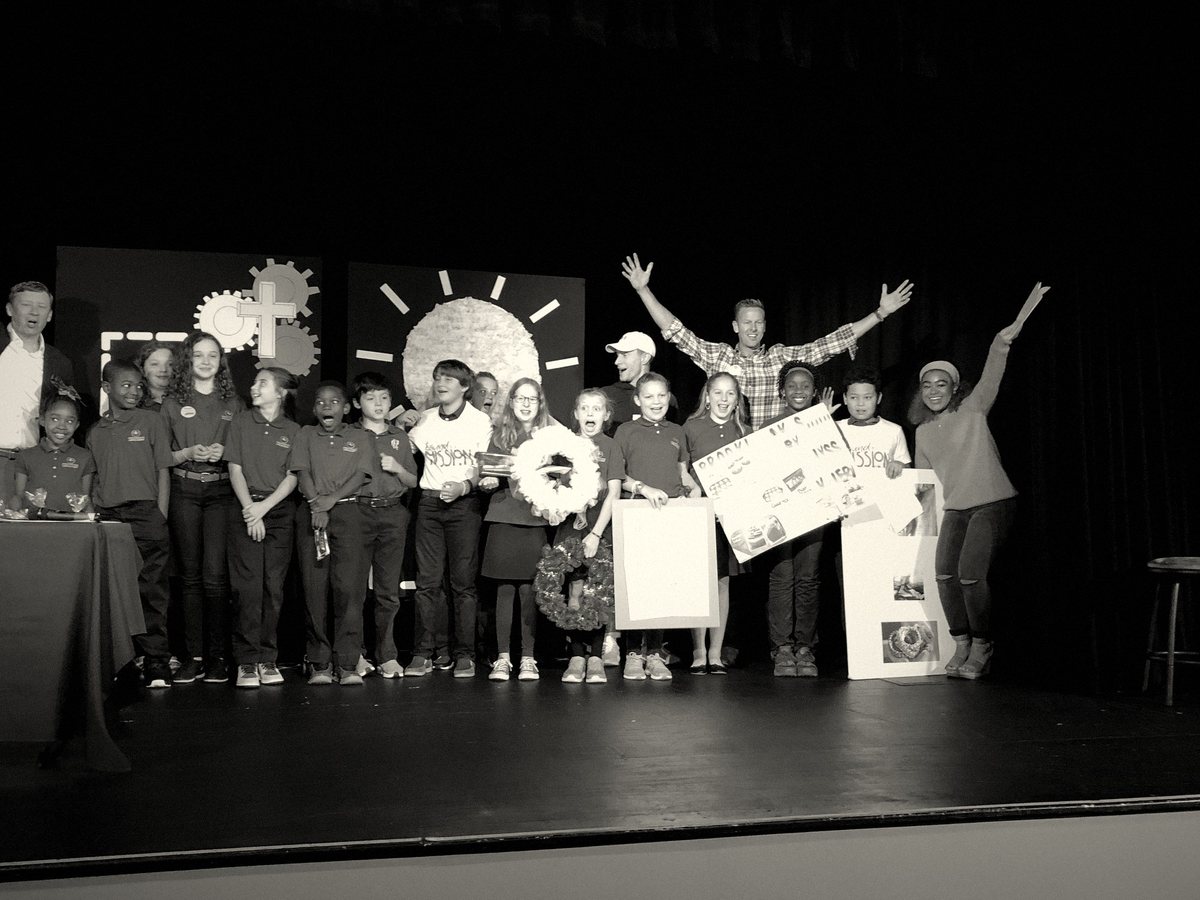 On stage